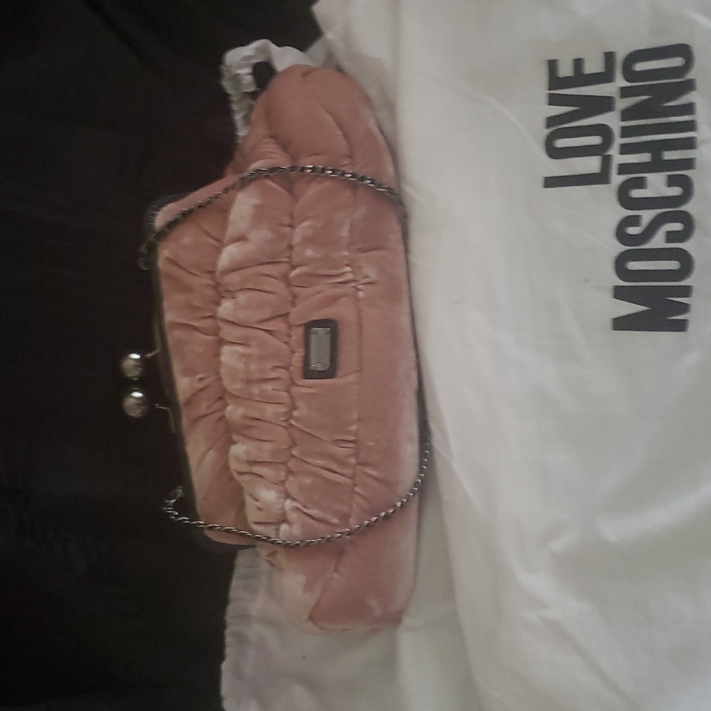 Moschino handbag with shoulder strap